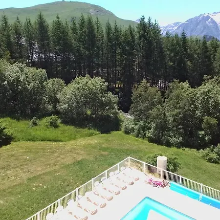 Pierre Et Les Bergers - Piscine Sauna Lägenhet Alpe d'Huez